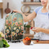 Blender Cover Dust Cover Floral Food Processor Cover with Top Handle Small Kitchen Appliance Covers Anti Fingerprint Coffee Maker Cover Kitchen De...