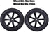 12mm Hex 2.2'' Pre-Glued RC Buggy Wheels and Tires, Out Dia. 3.5'' for 1/10 1/12 1/14 1/16 Off-Road RC Buggy Truck, Set of 4...