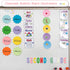 360 Pcs Starburst Cutouts Paper Starburst Die-Cuts Bulletin Board Decorations Blank Starburst Signs for Retail, Sales, Poster Boards, Classroom Bu...