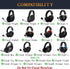 SOULWIT Cooling Gel Replacement Earpads for HyperX Cloud 1/2/Pro/Core/Alpha/Alpha S/Flight/Stinger/Mix/CloudX/CloudX Chat, Ear Pads Cushions with ...