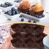 350 Pcs Square Mini Cupcake Liners Disposable Brownie Baking Cups Pan Liners Paper Baking Cup for Cupcakes and Cup Liners Party Supplies for Weddi...