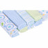 Spasilk Washcloth Wipes Set for Newborn Boys and Girls, Soft Terry Washcloth Set, Pack of 10, Blue Circles...