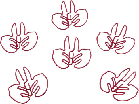 100 Count Lobster Shaped Paper Clips Great for Paper Clip Collectors or Office Gift - Comes in Round Tin with Lid and Gift Box (Red)...
