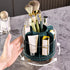 CANITORON Makeup Brush Holder,360°Rotating Makeup Brush Case,Multiple Region Storage Skincare Organizer,Cosmetic Display Cases for Vanity,Office D...