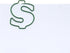 Money Dollar Sign $ Shaped Paper Clips Great for Paper Clip Collectors or Office Gift - Comes in Round Tin with Lid and Gift Box (100 Count Green)...