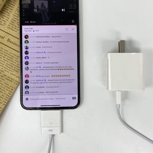 Lightning to 30-pin Adapter,iPhone 8-Pin Male to 30-Pin Female Adapter Charging Sync Converter Connector Compatible iPhone 13/13P/12/11/X/8/7/6P/5...