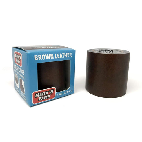 MATCH 'N PATCH Realistic Leather Repair Tape - Durable, Easy-to-Apply, Professional Grade, Versatile Use, Designed in North Carolina for Furniture...