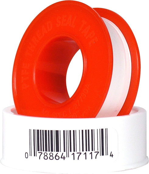 WM Harvey 017117B Thread Seal Tape, 520 in, White...