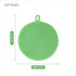 Silicone Sponge 8 Pcs - Heat Resistant Silicone Scrubber - Washing Silicone Dish Scrubber - Double Sided Food Grade Silicone Sponge for Cleaning...