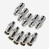 BNC Female to RCA Female Coupler Adapter Connector for CCTV Security Surveillance Systems (Pack of 10)...