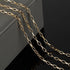 32.8 Feet Aluminum Link Chain Light Gold Flat Oval Chains for Jewelry Making Unwelded Paperclip Chain Spool Necklace Chains Bulk with Lobster Clas...