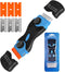 Razor Blade Scraper, Double Edged Razorblade Scraping Tool with 6 Pcs Razor Blades, Paint Scraper for Glass, Decals, Tint, Stickers, Labels, Caulk...
