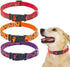 BINGPET 3 Pack Dog Collar for Small Medium Large Dogs,Adjustable Soft Pet Collars with Quick Release Buckle,Adjustable Natural Fabric Pet Dog Coll...