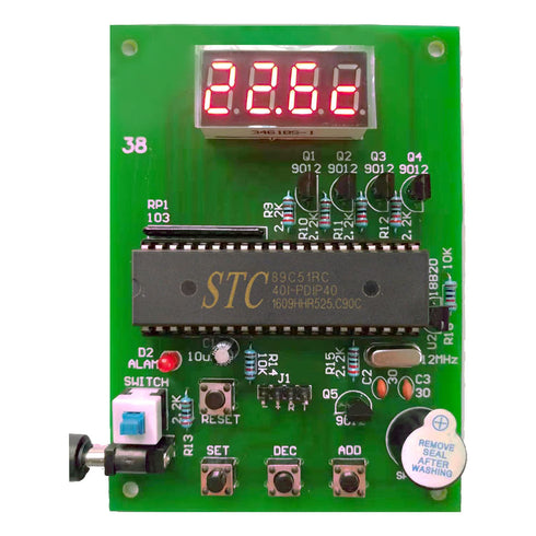 ISolderStore DIY Soldering Practice Kits DS18B20 Temperature Sensor Module DIY Electronic Kits Soldering Project Kit 0-99 ? (32?-210?)...