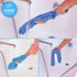 Foldable Microfiber Fan Cleaning Duster Steel Body Flexible Fan mop for Quick and Easy Cleaning of Home, Kitchen, Car, Ceiling, Cleaning Brush wit...