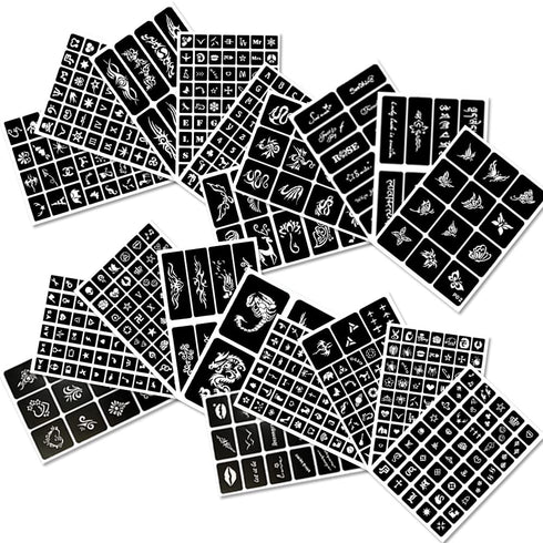 635 Pieces Face Painting Stencils for Kids Reusable Face and Body Paint Stencils Kit,Tattoo Stencils,Suitable Birthday Halloween Christmas...