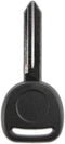KeylessOption Uncut Blank Ignition Car Key Blade Master Keyblank Plastic Head for B102, B102-P...