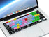 XSKN Adobe After Effects Shortcuts Keyboard Skin Hot Keys AE Keyboard Cover for MacBook Air 13 & MacBook Pro 13 15 17, Retina (US/European ISO Key...