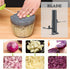 Food Chopper Vegetable Cutter, Cambom Chopper Hand String Vegetable Chopper Onions Cutter for Vegetable Fruits Nuts BPA Free Food Safe Material 65...
