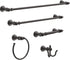 Delta VES50-VBR Vessona Wall Mount Spring-Loaded Toilet Paper Holder Bath Hardware Accessory in Venetian Bronze...