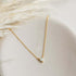 Cute Gold Heart Necklace, Tiny 14K Gold Plated Love Heart Necklace Trendy Small Diamond Open Heart Pendant Necklace Dainty Gold Necklaces for Wome...