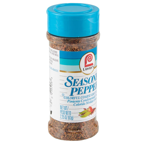 Lawry's Pepper Seasoning Course Ground, 2.25 Oz...