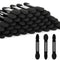 50pcs Eyeshadow Applicators Dual Head, Black Eye Shadow Brushes, Sponge Eyeshadow Applicator Double Side, 2.16" Professional Disposable Eye Shadow...