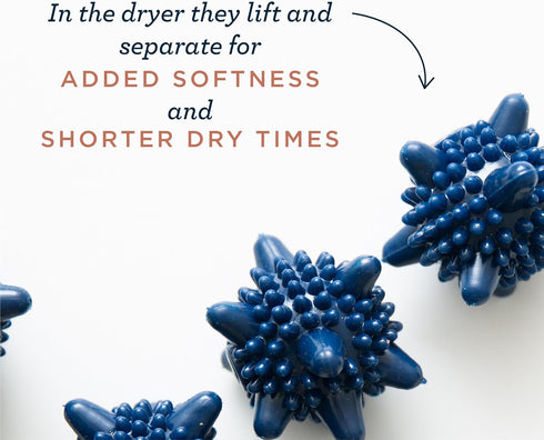 Esembly Agitators, Washer Dryer Balls for Cleaner Softer Laundry, Reusable Eco-Friendly Silicone Laundry Dryer Balls, 4 Pack...