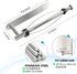 Magnetic Paper Towel Holder, One Hand Operable Paper Towel Holder Wall Mount with Strong Magnetic Backing and Self-Adhesive for Kitchen Refrigerat...