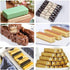Large Rectangle Silicone Mold 2 PCS 8-Cavity Granola Bar Nutrition Cereal Bar Moulds Baking Pan for Energy Bar Chocolate Truffles Muffin Brownie C...
