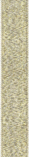 Offray Luxe Metallic Craft Ribbon, 5/8-Inch Wide by 50-Yard Spool, Gold Dust...