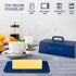 Gute Butter Dish with Lid for Countertop, Covered Ceramic Butter Dish, Butter Tray Storage for 1 Stick of Butter, Butter Keeper Container with Han...