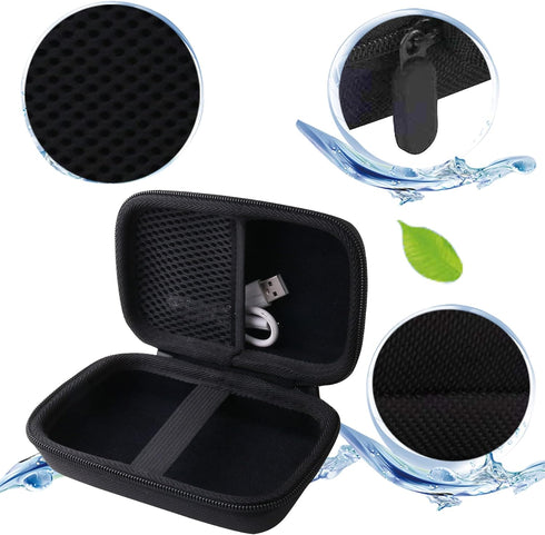 WERJIA Hard Carrying Case for Canon PowerShot G7X Mark III/G7X Mark II/G7 X Digital Camera,Fits USB Cable and Extra Batteries (Storage case, Black...