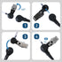 2-wire K-plug Earpiece Walkie Talkie Headset with Mic Transparent Acoustic Tube Compatible with KENWOOD?Baofeng and Retevis Two-Way Radios for Pol...