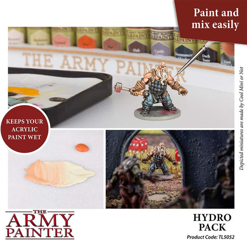 The Army Painter, Wet Palette Hydro Pack Refills, 50 Palette Sheets and 2 Sponges, Hydro Foam & Hydro Sheets, for Tabletop Wargaming Miniature Mod...