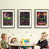 Scratch Art Rainbow Paper 36 Sheets, Colorful Magic Papers Black Scratch it Off Art Crafts Notes Boards with 4 Scratch Pen for Kids Easter Basket ...