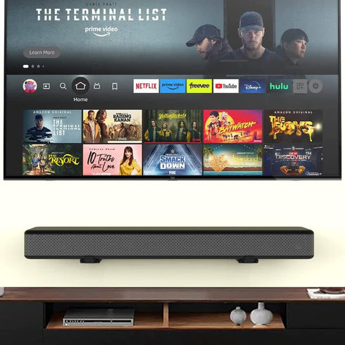 Soundbar Mount | Works with All Soundbar Including Samsung, Sony, Vizio, LG, & More | Depth Adjustable Sound Bar Mounts Under TV Bracket...