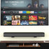 Soundbar Mount | Works with All Soundbar Including Samsung, Sony, Vizio, LG, & More | Depth Adjustable Sound Bar Mounts Under TV Bracket...