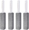 4 Pack Toilet Bowl Clean Brush with Handle,Powerfully Cleans Away Limescale Stain,Hard Water Rings, Calcium Buildup,Iron and Rust. for Cleaning To...