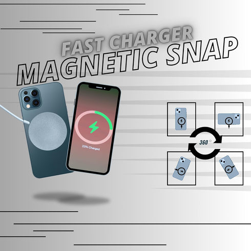 GajetNest Magnetic Charger for iPhone Fast Charging Lightweight Design, Made from Durable Material......