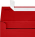 LUXPaper #9 Slimline Invitation Envelopes | Peel & Press | 3 7/8" x 8 7/8" | Ruby Red | 80lb. Text | 50 Qty...