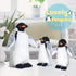 3 Pieces Plush Penguin Set, Mom and Babies, Stuffed Animal Toy Gifts for Kids...