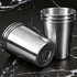 EVERMARKET 6 Pack 8 Ounce 230ml Stainless Steel Cups Shatterproof Pint Drinking Cups Metal Drinking Glasses for Kids and Adults...