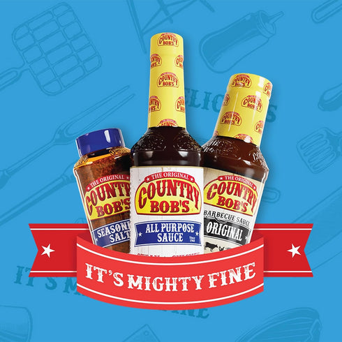 Country Bob's Original Seasoning Salt 8 oz (Pack of 2) | Quick & Easy Flavor Boost for Meat, Poultry, Veggies, & Pork | Simple One-Step Seasoning ...