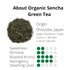 Ocha & Co. Organic Sencha - Loose Leaf Japanese Green Tea - High Grade Sencha Green Tea - Mild, Rich & Refreshing Premium Tea, 100g/3.5oz....