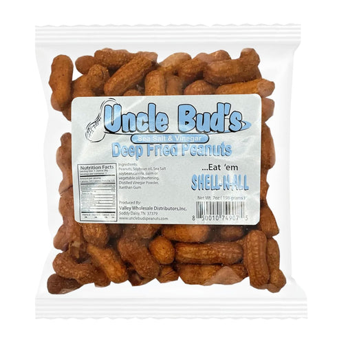 Deep Fried Peanuts -Eat em Shell & All! (Sea Salt & Vinegar)...