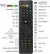 Replacement Remote Control for MAG254 MAG250 255/256 / 257/260 / 275/349 / 350/351 / 352 MAG322W1 MAG 322 OTT TV Box IPTV Set-Top Box...