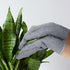 Bencailor 3 Pairs Microfiber Dusting Gloves Dusting Cleaning Gloves Lengthen Plants Thicken Cleaning Gloves Mitt for Blind (Dark Blue,Gray,Khaki)...