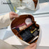 Travel Makeup Bag Large Capacity Cosmetic Bags for Women Organizer Checkered Bag (Square White)...