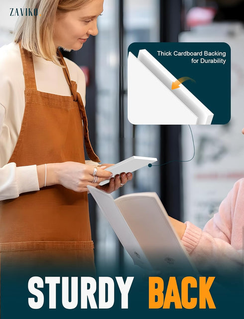 Note Pads 3x5, 6 Pack Small Notepads 3x5 Memo Pads, Small Notebooks 3x5 Scratch Pads, Small Writing Pads of Paper 3x5, White Mini Notepad 3x5 Blan...